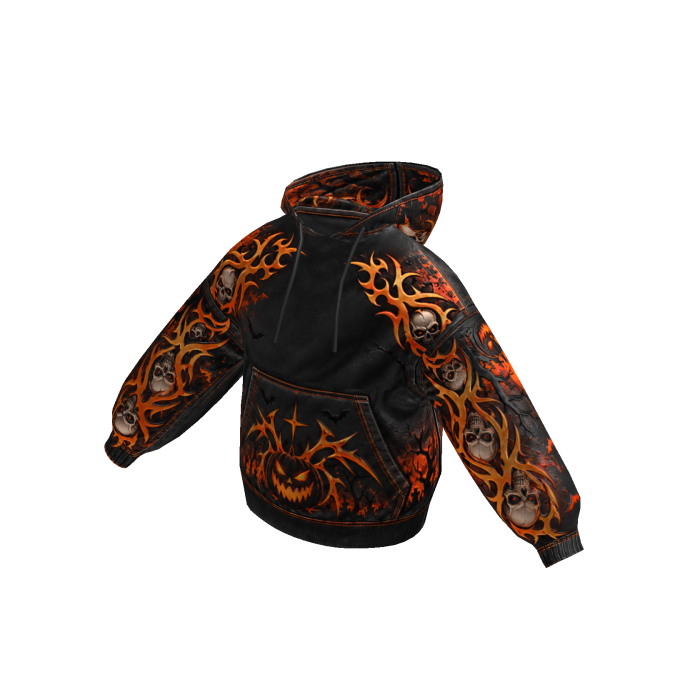 Halloween Skull Hoodie 💀🎃