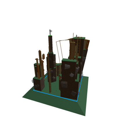 Random Obby of Summiting the Grass Pillar