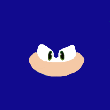 Sonic Face Texture Roblox decal