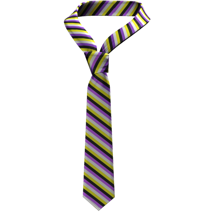 Y2K 3.0 Striped Tie