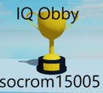 Socrom15005 IQ Obby Group