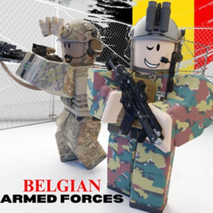 Belgian Armed Forcesᅠᅠᅠ Roblox group icon