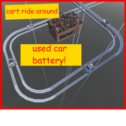 [UPDATE] cart ride around a used car battery icon