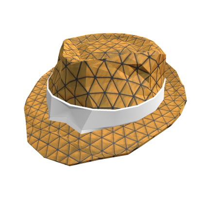 Gold Foil Fedora