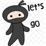 Rainbow ninja army