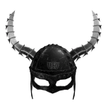 Black Iron Warlord Helm