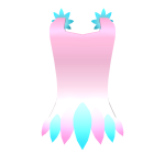 Pastel Spring Flower Cloak