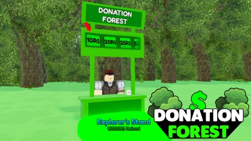 🌲Donation Forest [GAMEPASS SUPPORT]