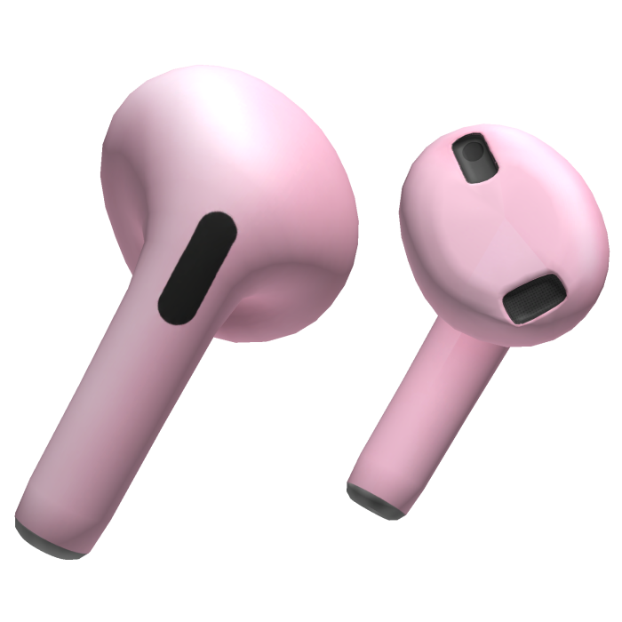 Pink Airpods Earbuds