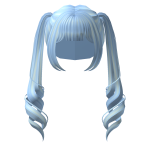 Anime Popstar Pigtails w/Bangs