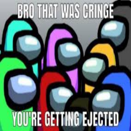 Among us Cringe meme Roblox decal