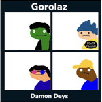 Gorrilaz fan club.