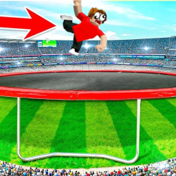 Highest Trampoline 🏆 (World Record)