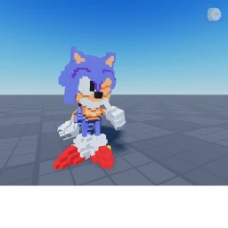 Sonic pixels v2 icon