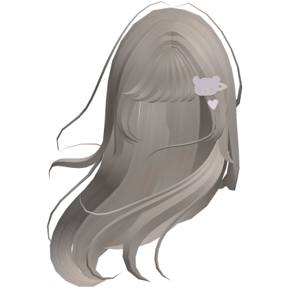 ♡ : Windy Hair W/Bear Clips and Love thumbnail