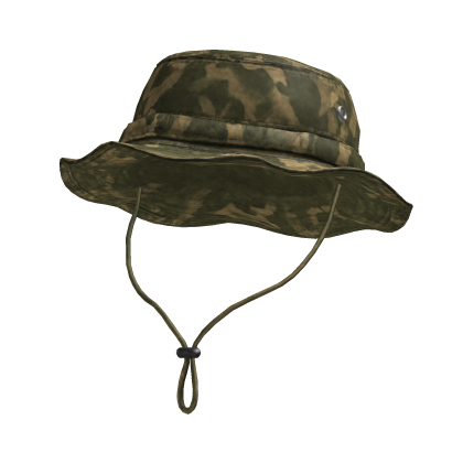 Washed Camo Boonie Hat