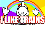 I LIKE TRAINS HOUSE