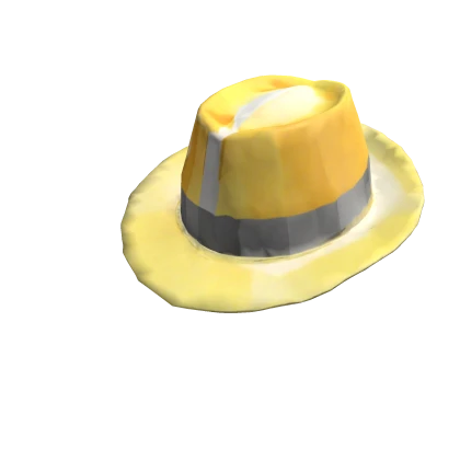 Butter Yellow Fedora🎩 | Roblox Item - Rolimon's