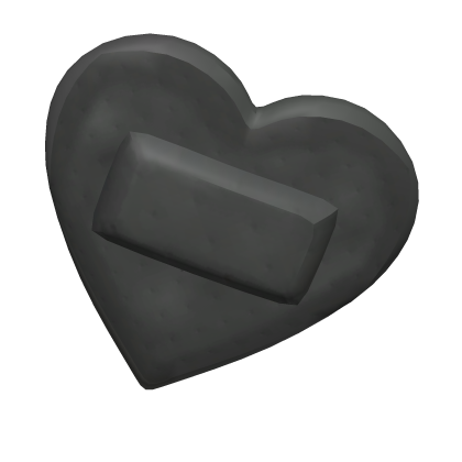 Black Heart Bandage