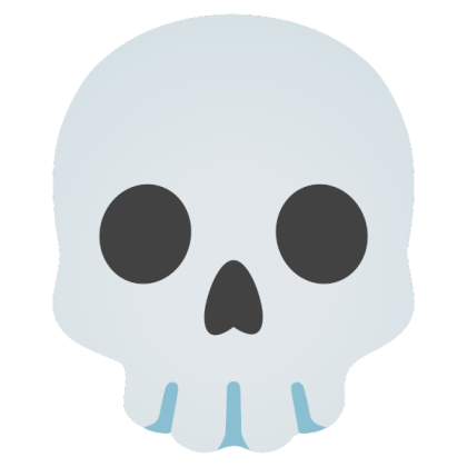 Skull emoji Roblox decal