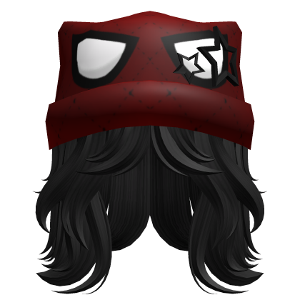 Spiderman Black Bangs