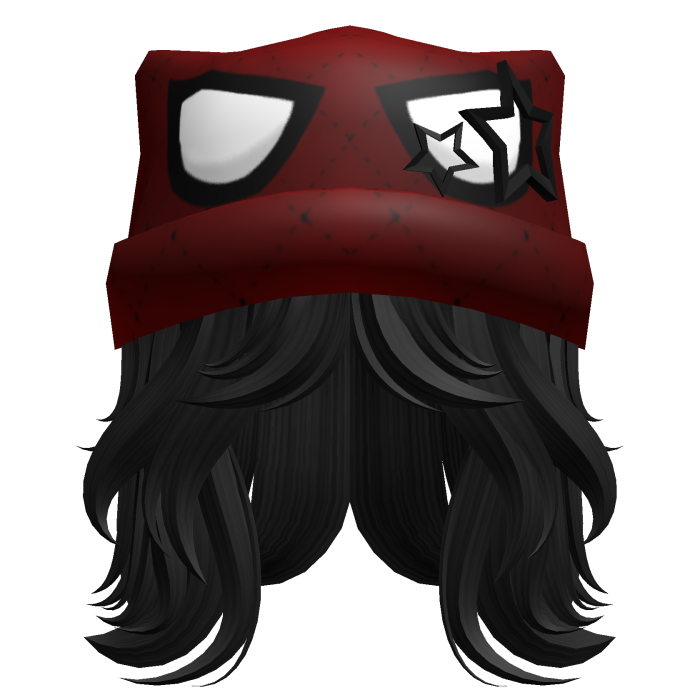 Spiderman Black Bangs
