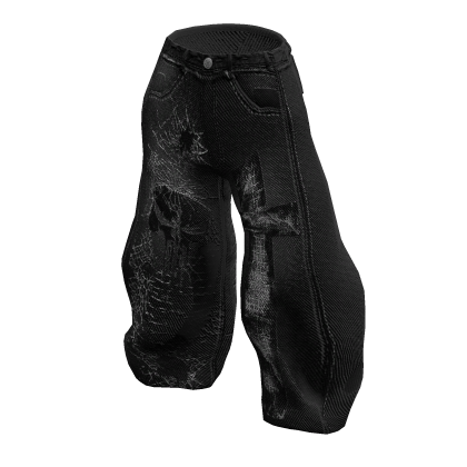 Black Warzone Jeans
