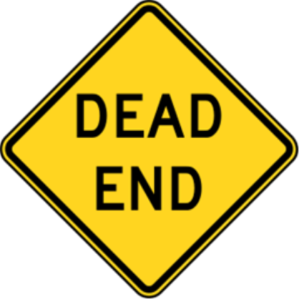 Dead End Sign Roblox decal