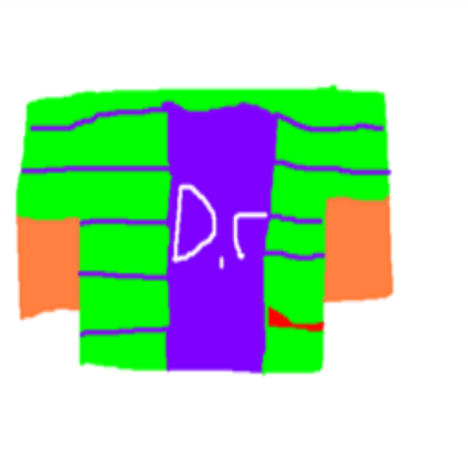 Green/Purple D.C Decial Hoodie Roblox decal