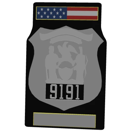 NYPD POLICE OFFICER バッジ NYPD BADGE
