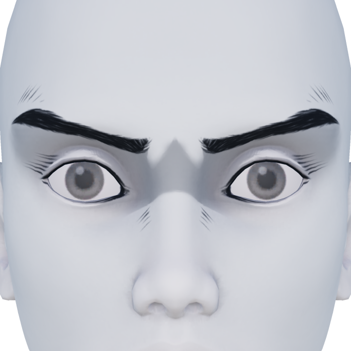 Anime Shaded Eyes