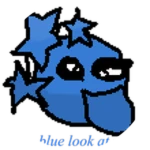 blue spade