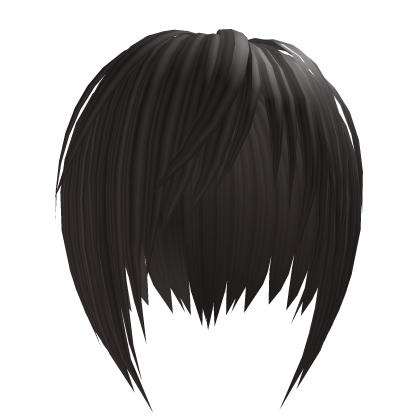 Niche Messy Emo Boy Hair In Brown
