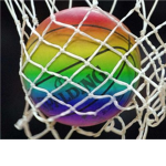 Epic rainbow basketball club