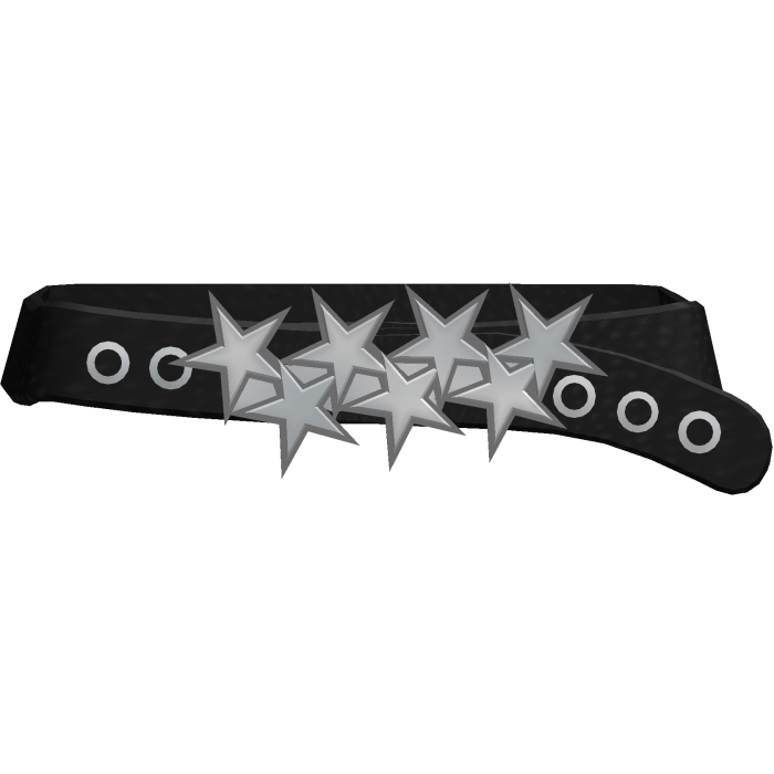 Y2k Star Emo Belt Black - 3.0