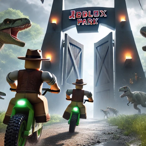 Escape Dinosaur Obby official Roblox game thumbnail