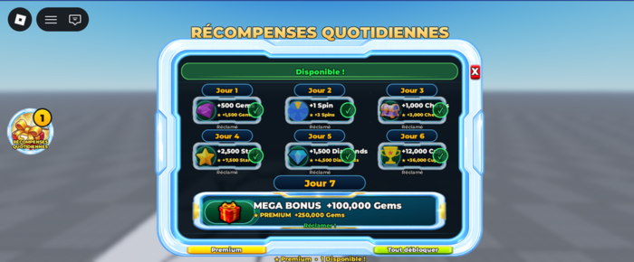 Daily Reward System – 7 Days | Premium preview 5