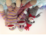 Sock monkey crew