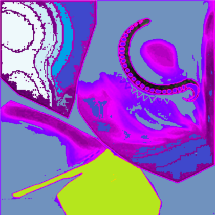 Nean blue animal hoodie Roblox decal