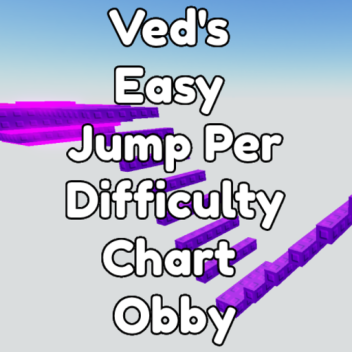 Ved's Easy Jump Per Difficulty Chart Obby