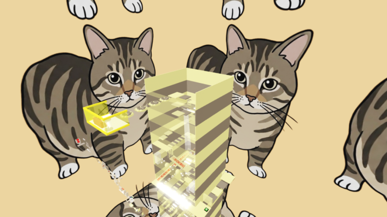 😻 OIIA Cat Tower screenshot 1