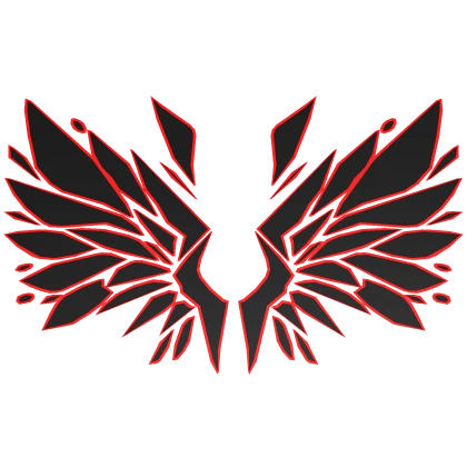 Cartoony Red Shattered Wings | Roblox Item - Rolimon's