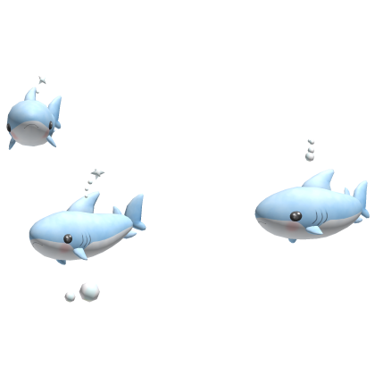 shark aura in light blue thumbnail