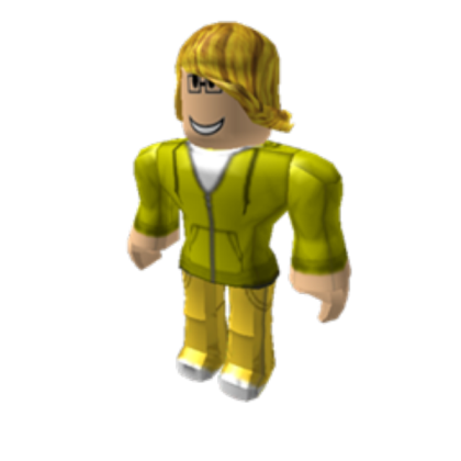 Me in my yellow hoodie + pants (Updated!) Roblox decal