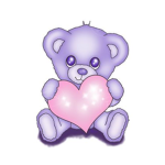 purpIe teddy