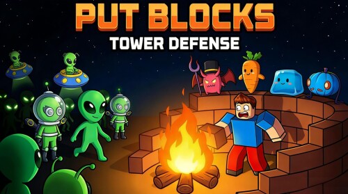 Put Blocks Tower Defense
