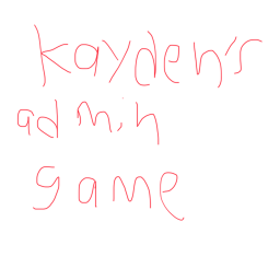 Kayden's Admin Game
