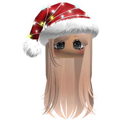 Christmas Hat with Glowing Lights (Girl)