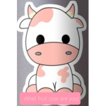 Pick a fruit cow