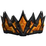Wealthy Infernal Orange Gem Crown🔥